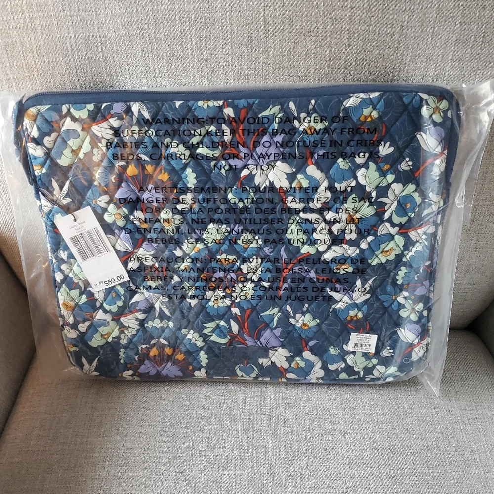 Vera Bradley Floral Bursts Laptop Sleeve